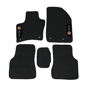 Tapete automotivo borracha pvc fiat toro