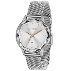 Relógio lince feminino analógico lrm4707l s1sx prata