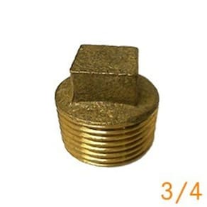 Plug 3/4" Latão - 4701