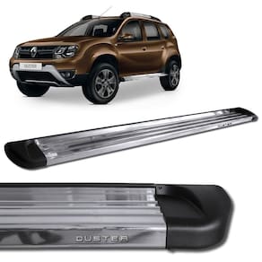Estribo Lateral Duster 2012 a 2023 Aluminio Polido Track