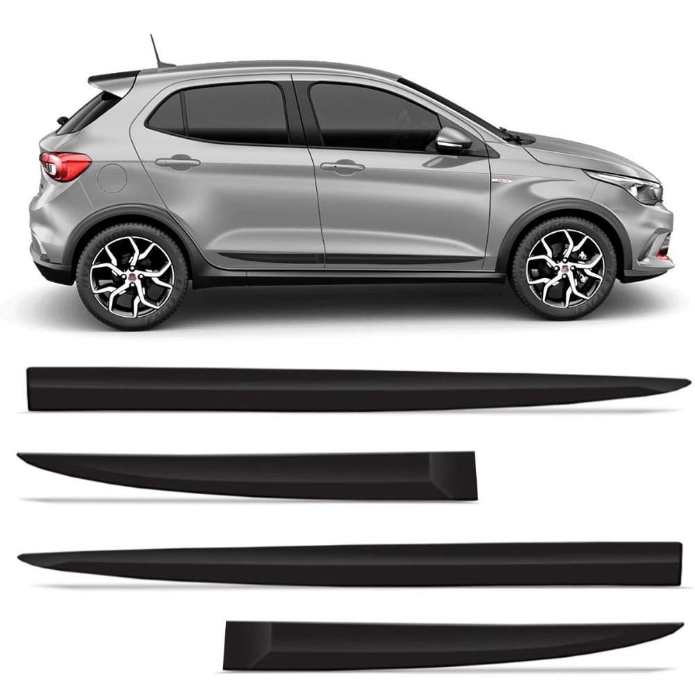 Friso Argo e Cronos 2018 a 2020 Borrachão Preto