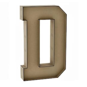 Letra caixa grande d mdf 100cm de altura decoração
