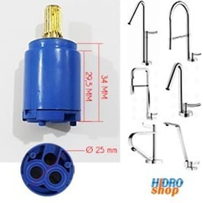 Reparo Cartucho Monomix Lorenzetti C60 e C67 - T221