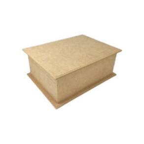 Caixa costura articulada bandeja dupla mdf porta carretel