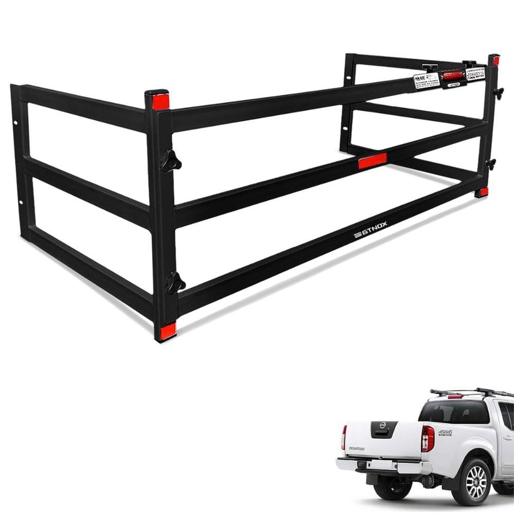 Extensor de Caçamba Frontier 2008 a 2016 Divisor ED Preto Gtnox