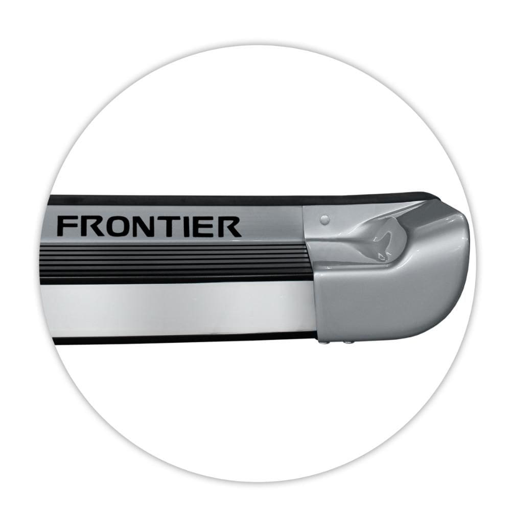 Estribo Lateral Frontier 2008 a 2016 Prata Breeze Personalizado