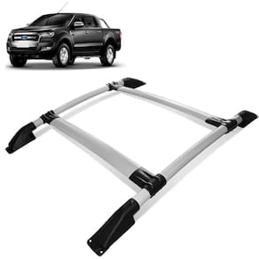Rack De Teto Bagageiro Ranger 2013 a 2023 Prata Tubolar