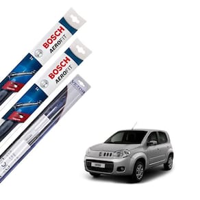 Kit palheta limpador parabrisa uno vivace 2011 2012 2013 14