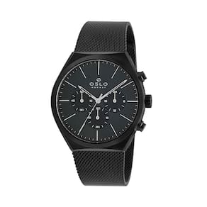 Relógio masculino slim oslo ompsscvd0003 p1px preto