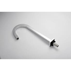 Torneira Banheiro Slim Tube Quadrada Alta Cromada