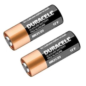 Pilha 12v alcalina duracell mn21 / a23 com 2 pilhas