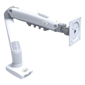 Suporte monitor branco articulado 17 a 35 pistão f80w elg