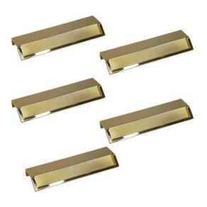 Kit 5 Puxador Citizen 45 Graus G Gold Dourado Brilhante Zen