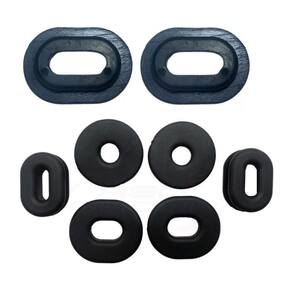 Kit coxim borracha carenagem honda titan fan cg 150 160