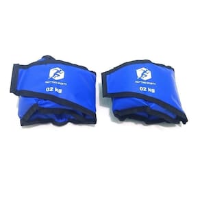 Tornozeleira de peso caneleira 2kg treino de perna -treinamento funcional