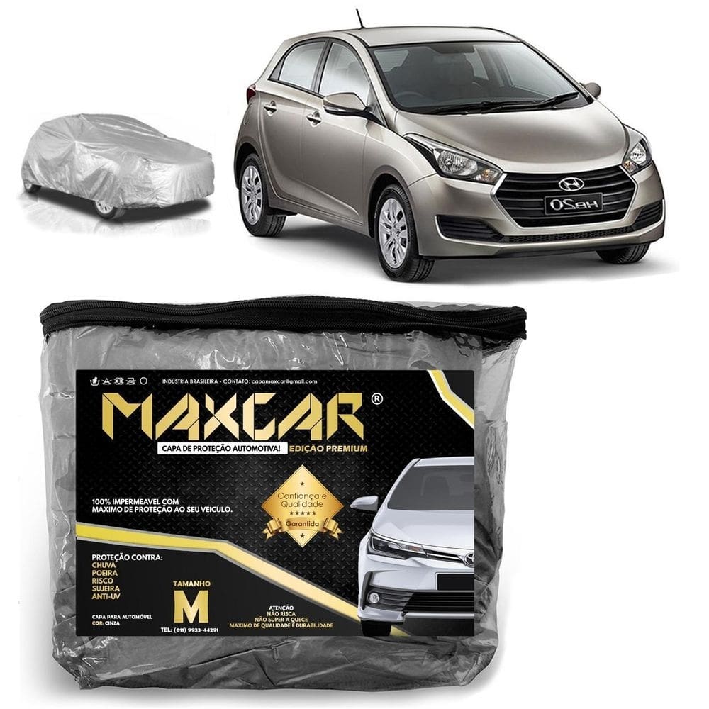 Capa para cobrir carro tam m astra, siena, sedan & similares