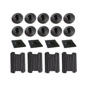 Kit calço anti ruído da mola traseira l200 triton até 2017