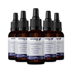 Resveratrol puro + ác. hialuronico 5 pt extraído da uva roxa