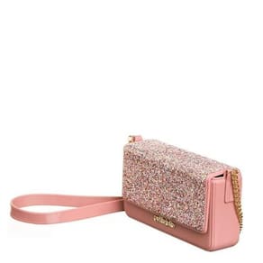 Bolsa Feminina Petite Jolie Tiracolo Corrente Com Brilho +