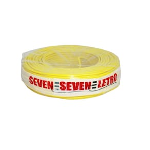 Fio cabo flexível 1,5mm amarelo- 50 mts