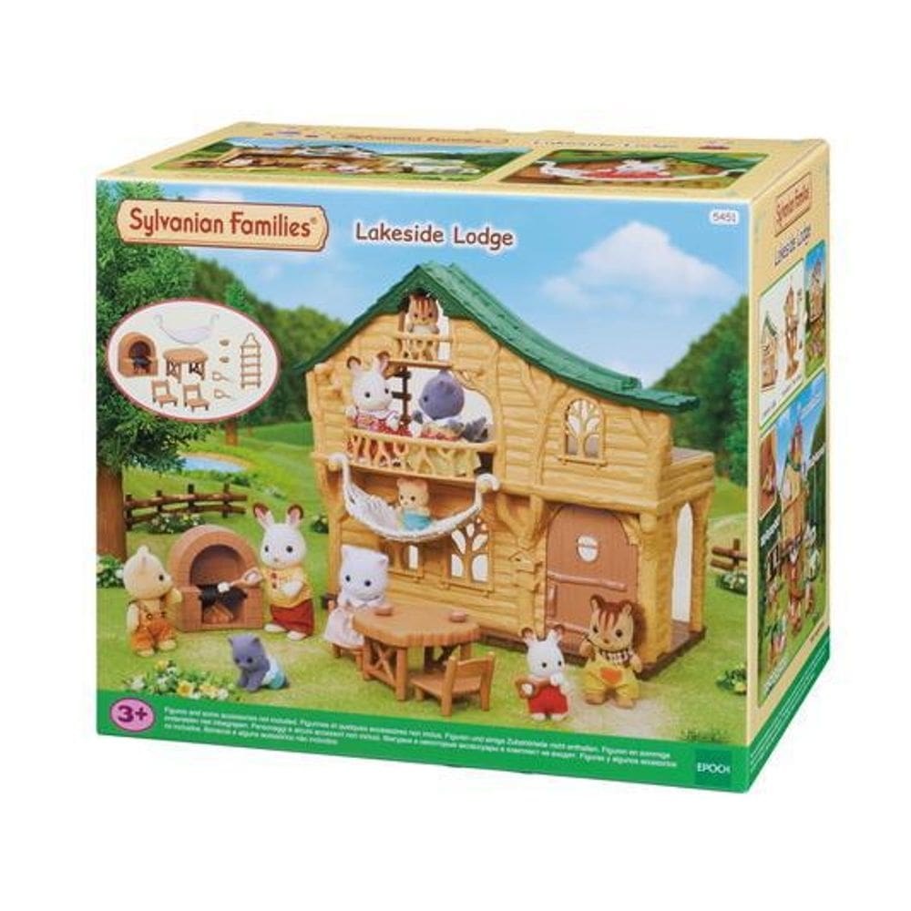 Sylvanian families conjunto cabana no lago epoch 5451