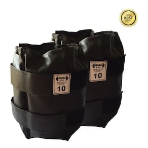 2x caneleira/ tornozeleira 10kg super premium