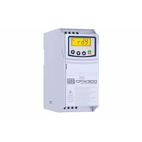 Inversor de frequência cfw300 0,5cv 220v 2,6a mono/tri weg