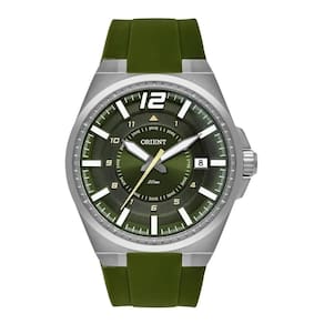 Relógio orient masculino mbsp1034 e2ex verde aço