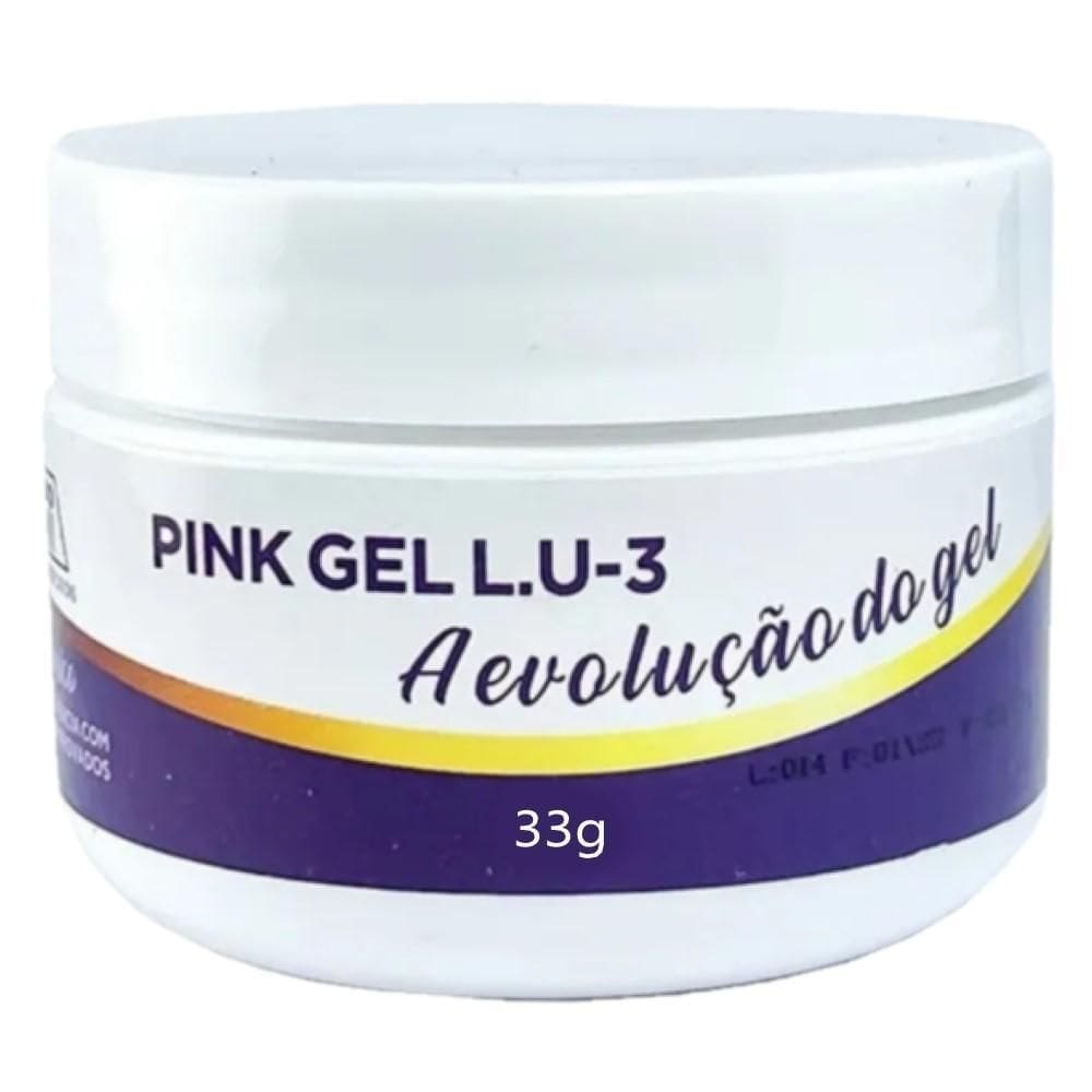 Gel 33g alongamento profissional lu3 piubella