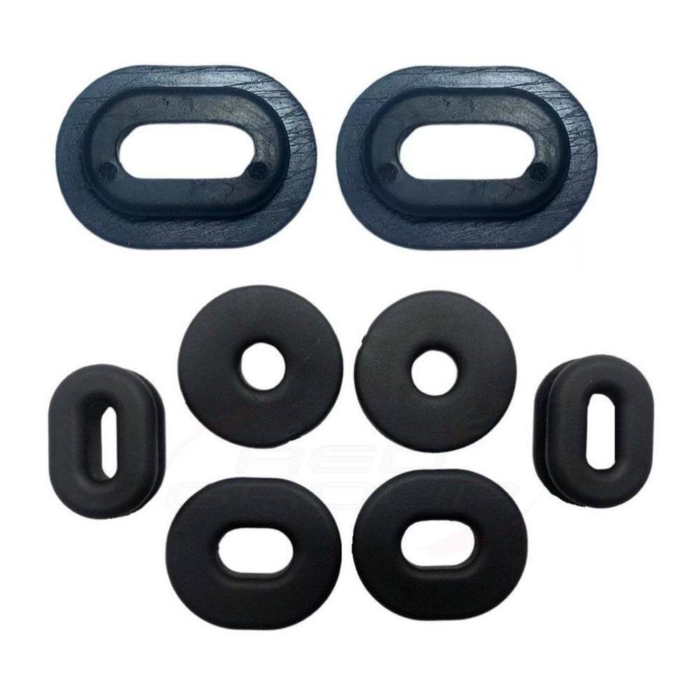 Kit coxim borracha carenagem honda titan fan cg 150 160