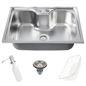 Cuba cozinha gourmet aço inox luxo com acessórios 50x40 cm