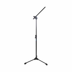 Pedestal suporte microfone banner girafa tps preto ask