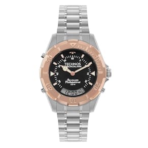 Relógio technos masculino skydiver bicolor t20557s/4p