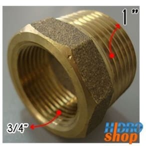 Redução 1" x 3/4" MxF - 170312