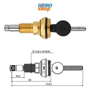 Reparo Registro De Gaveta Deca 1/2" - 280110