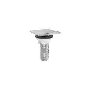 Tampão Plug Quadrado Cromado Lavatório Bidê 1/2 - 091503