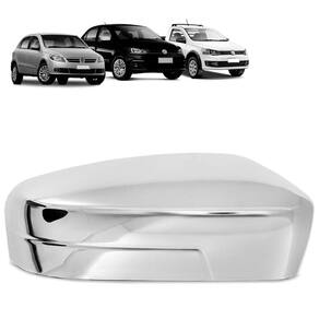 Aplique Retrovisor Gol Voyage Saveiro 2008 a 2013 Cromado LD