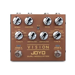 Pedal para guitarra r-09 multi modulação vison joyo
