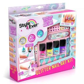 Kit de artes decore suas unhas glitter fun f0065-3