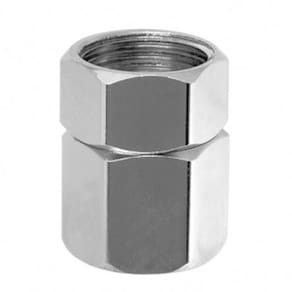 Luva Com Porca Giratória 1/2" Cromado - 171015