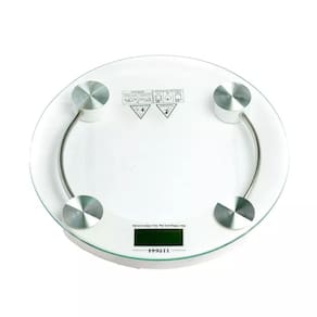 Balança redonda de banheiro digital alta precisão 10kg