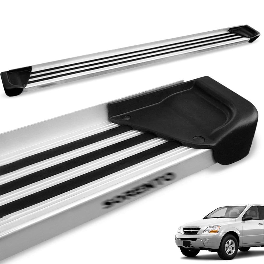 Estribo Lateral Sorento 2004 a 2010 Alumínio Natural A1 Gtnox