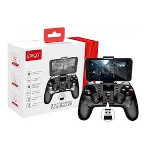Controle sem fio ipega pg-9076 preto - controle 3 em 1
