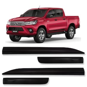 Friso Hilux 2016 a 2021 Preto Injetado Modelo Original