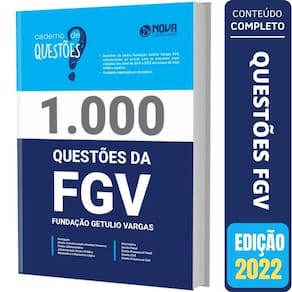 Livro de questões gabaritadas da fgv