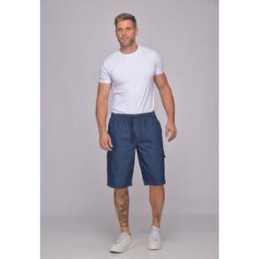 Bermuda Macaw Jeans 7885 Azul Marinho [F075]