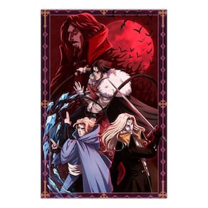 Quadro A3 em MDF Castelvania Dracula - Placa