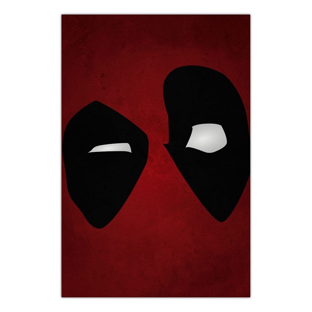 Quadro A3 em MDF Deadpool 001 - Placa