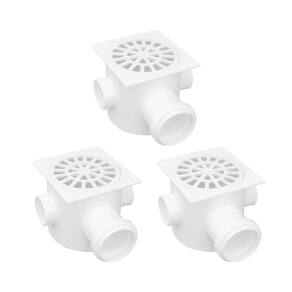 Kit Com 3 Caixa Sifonada Dn100 3 Entradas E Saída Dn50 Akato