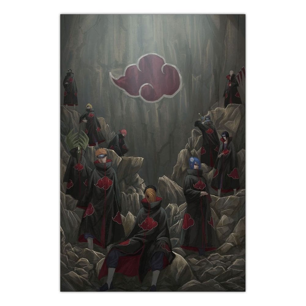 Quadro A4 em MDF Anime 002- Placa